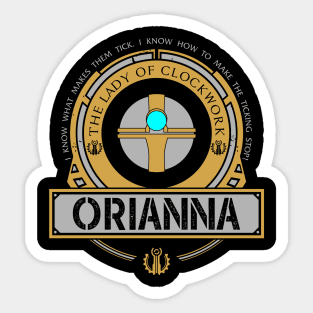 ORIANNA - LIMITED EDITION Sticker